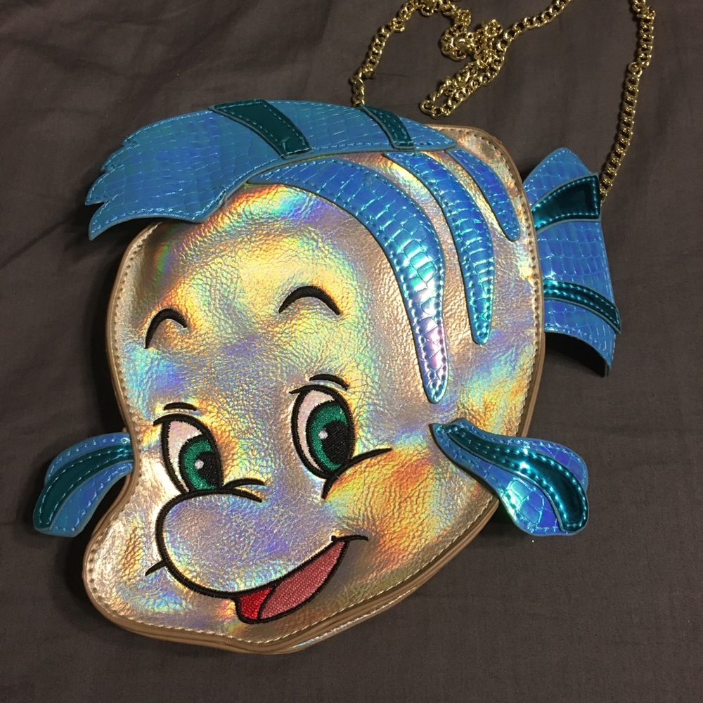 Adorable flounder purse.